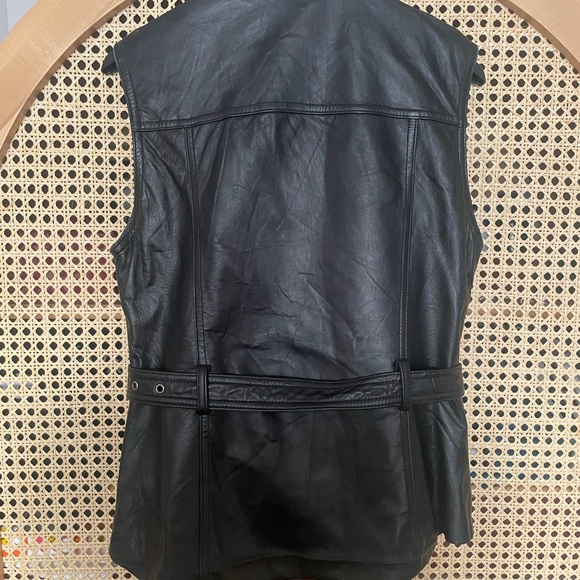 FoxRun leather vest. Size medium. - Picture 3 of 4